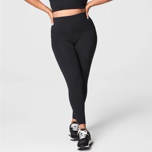 Spanx full length booty boost full length leggings, size M.